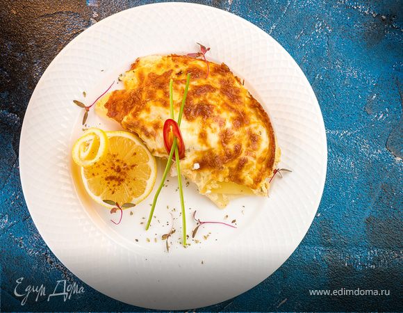 Картофельная запеканка с палтусом Картофельная запеканка с палтусом