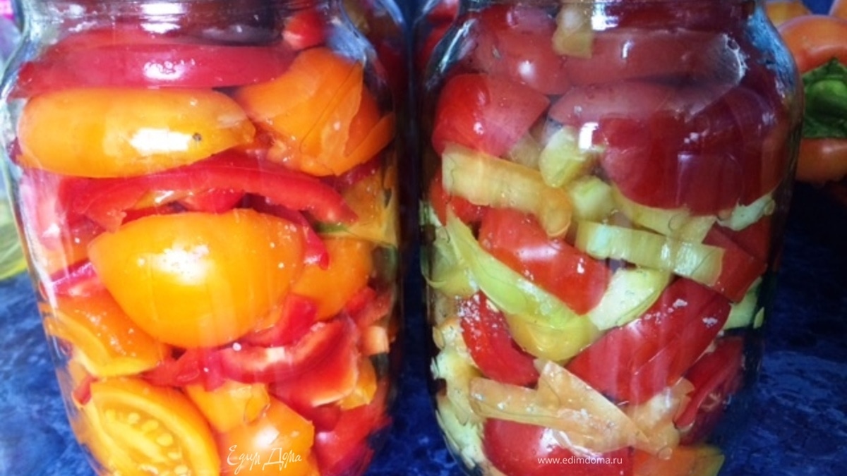 Летний салат на зиму