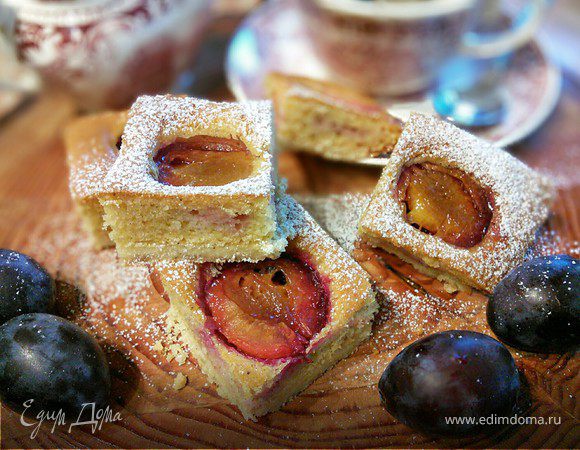 Осенний сливовый пирог Осенний сливовый пирог