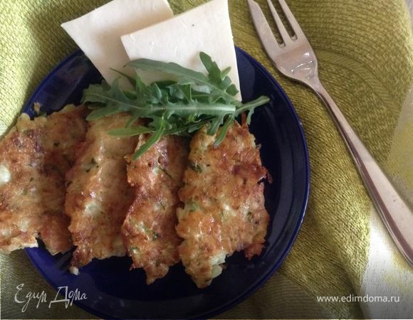 Кабачковые деруны с сыром и овсянкой Кабачковые деруны с сыром и овсянкой