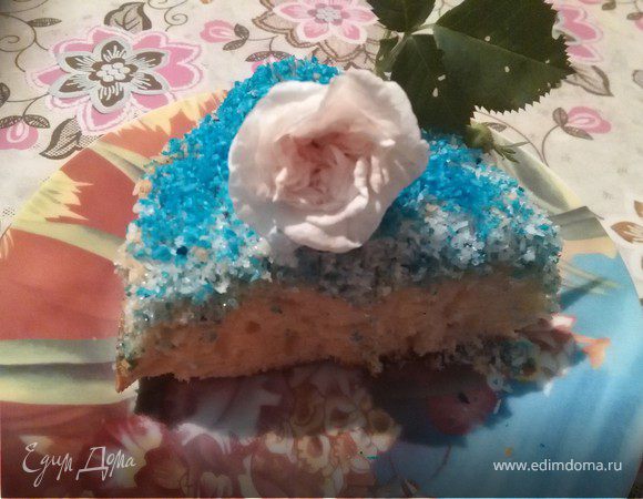 Кокосовый пирог нежный 