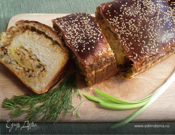 Пирог-рулет с тунцом Пирог-рулет с тунцом