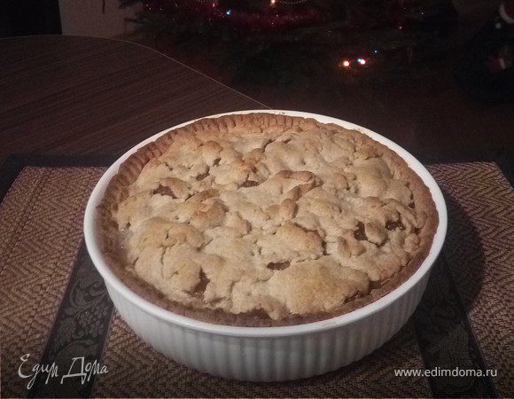 Закрытый пирог с фруктовой начинкой Закрытый пирог с фруктовой начинкой