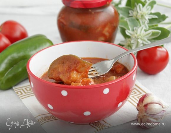 Баклажаны в томатном соусе Баклажаны в томатном соусе
