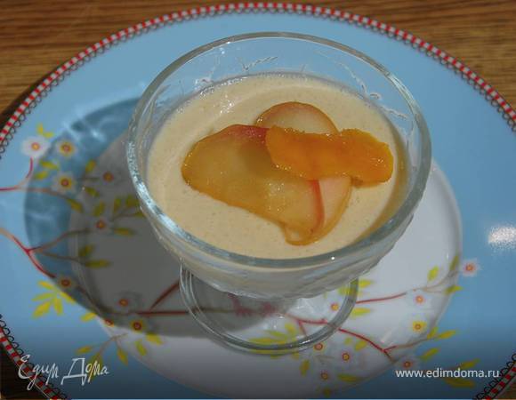 Панна котта по-русски с яблоками Панна котта по-русски с яблоками