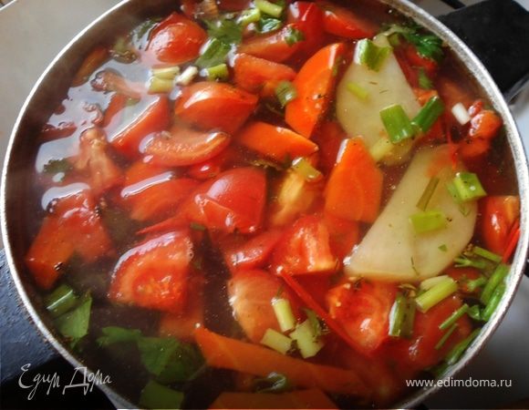 Уха с индейкой диетическая