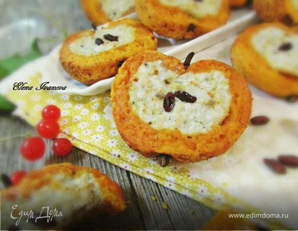 Закуска из курицы «Яблочные дольки»