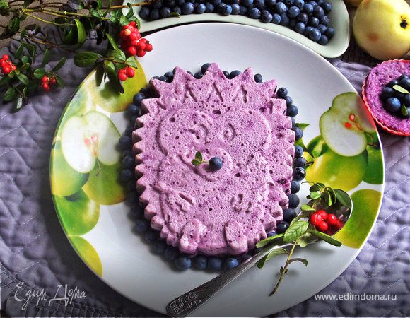 Творожная запеканка с ягодами