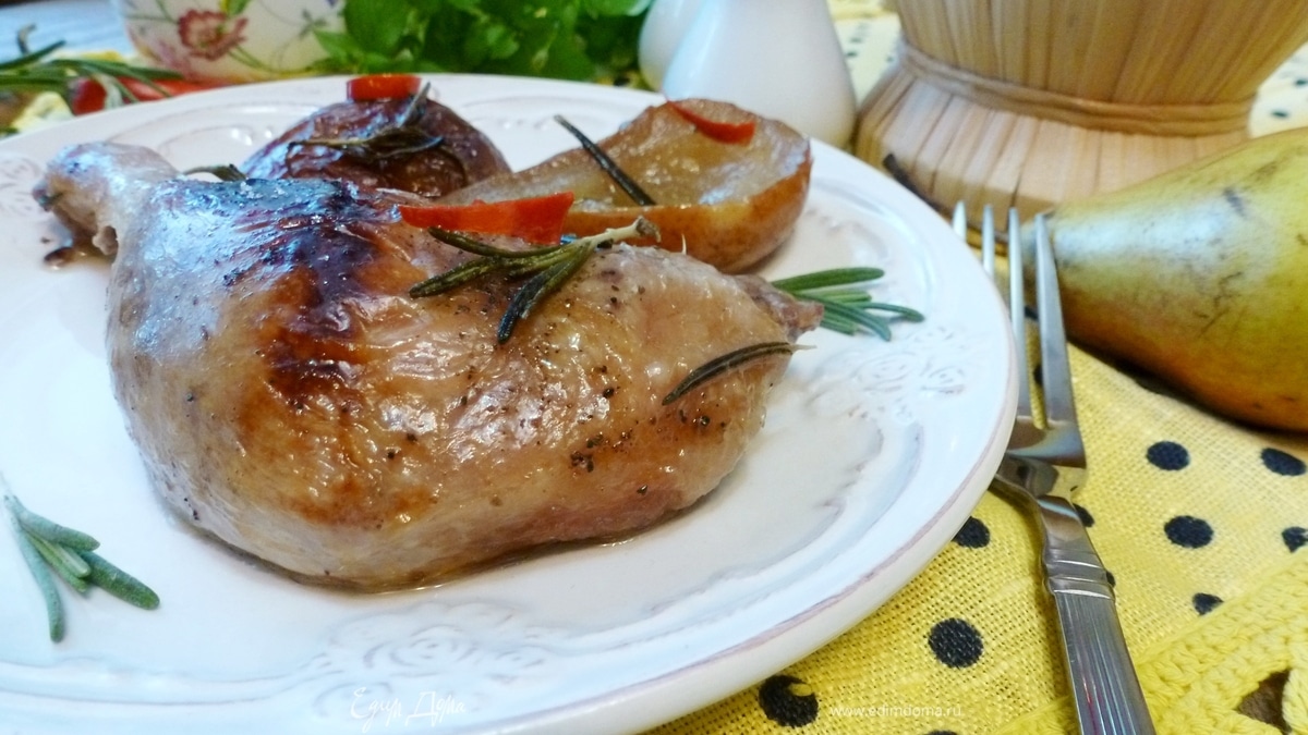 Запеченные утиные ножки «Дюшес»