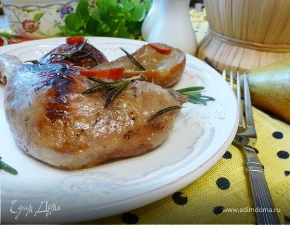 Запеченные утиные ножки «Дюшес» Запеченные утиные ножки «Дюшес»