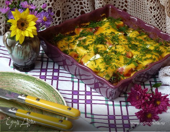 Запеченный толстолоб