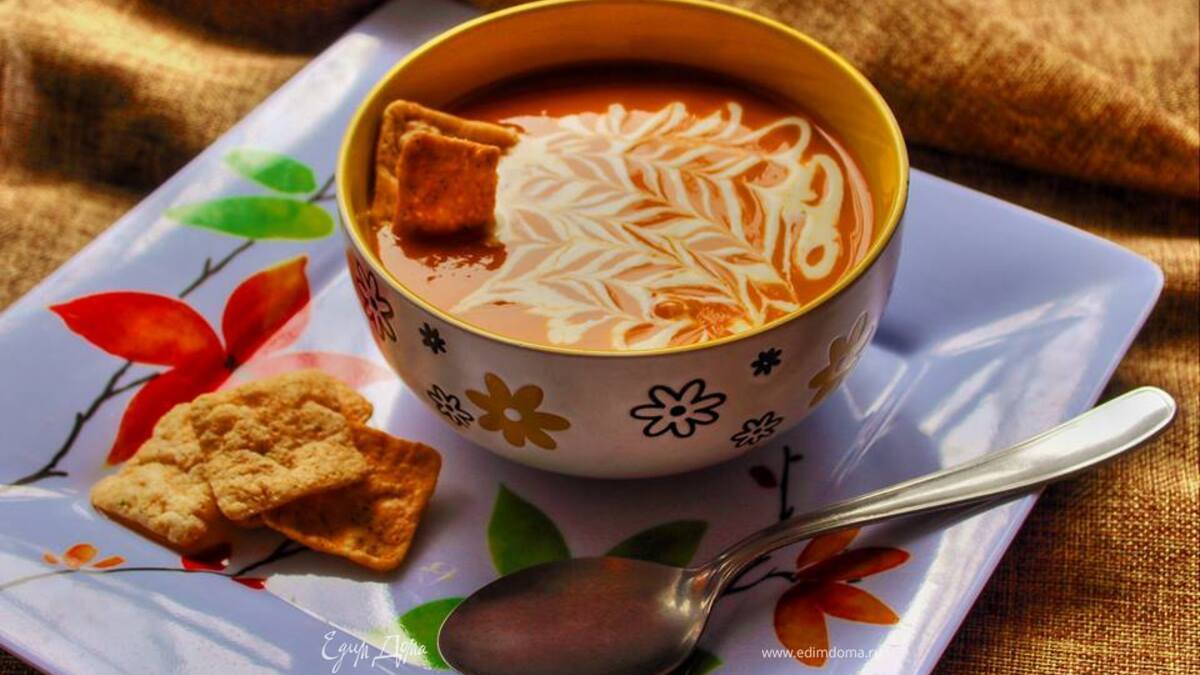 Крем-суп из тыквы «Теплое настроение»