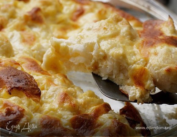 Запеканка из цветной капусты с творогом
