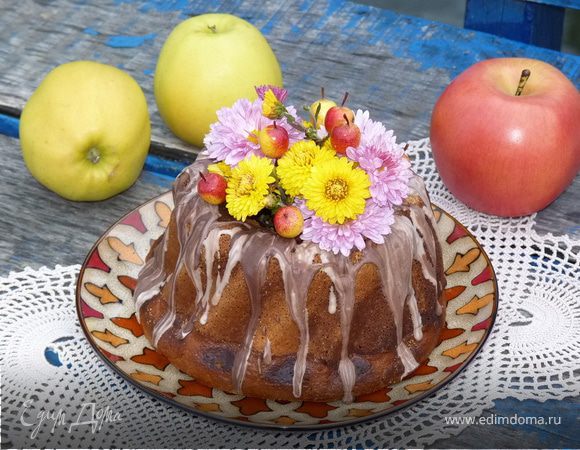 Яблочный манник Яблочный манник