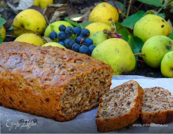 Орехово-кабачковый кекс