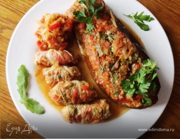 Постные овощные голубцы Постные овощные голубцы
