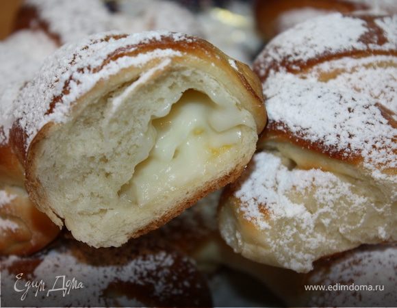 Круассаны с кремом патисьер (Patissiere) Круассаны с кремом патисьер (Patissiere)