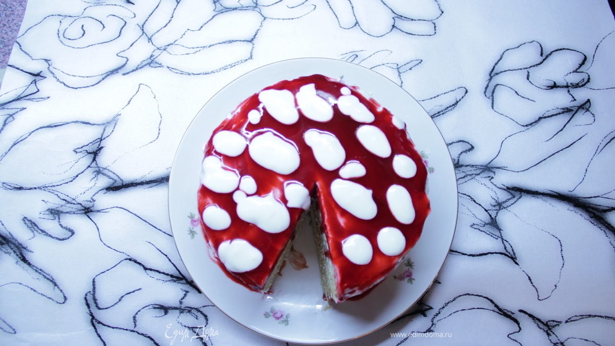 Творожный торт