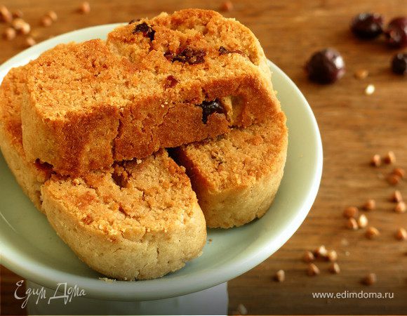 Бискотти с гречневой мукой