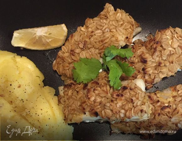 Моментальная треска в хрустящем «пальто»