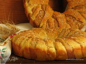 Хлеб-венок «Три теста»