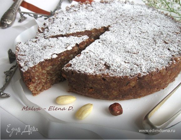 Ореховый торт с пастой cтеллине без выпечки Ореховый торт с пастой cтеллине без выпечки