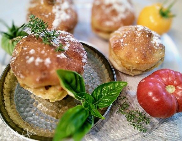 Булочки, фаршированные рататуем Булочки, фаршированные рататуем