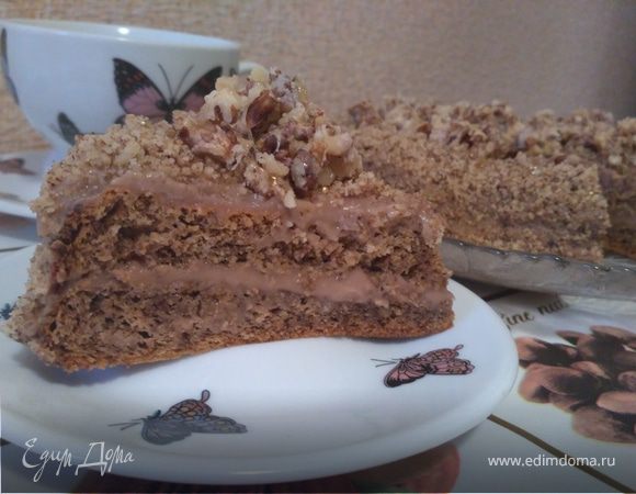 Ореховый торт без муки Ореховый торт без муки