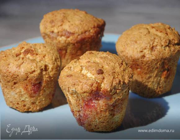 Кексы с джемом 