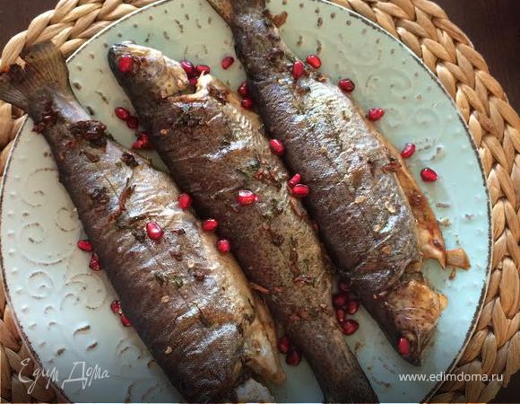 Форель с ароматной начинкой Форель с ароматной начинкой
