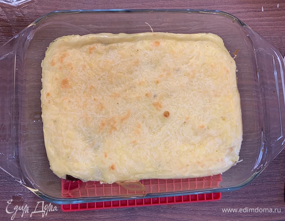 Пастуший пирог с грибами 