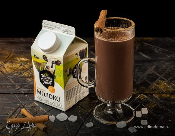 Пряное какао с топленым молоком