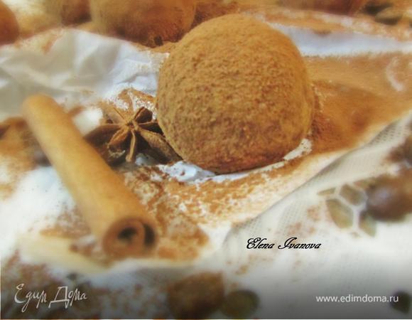 Трюфель с авокадо и арахисовой пастой Трюфель с авокадо и арахисовой пастой