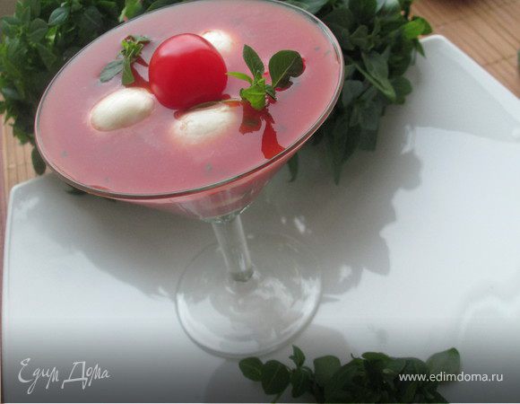 Капрезе в бокале Капрезе в бокале