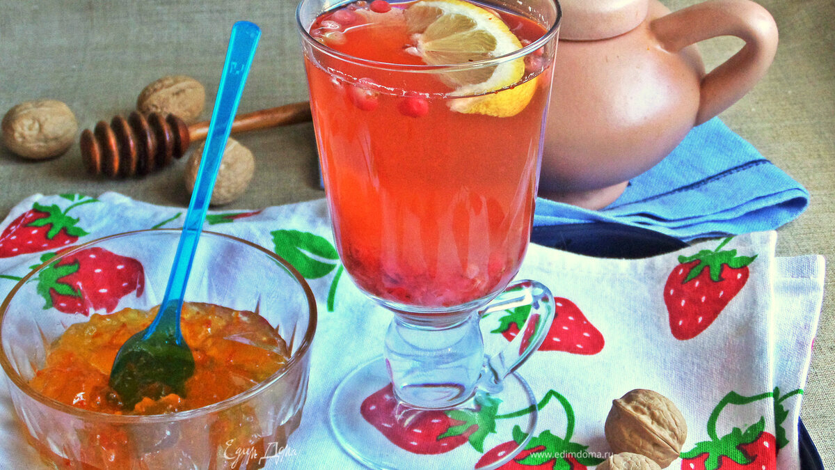 Иван-чай с брусникой