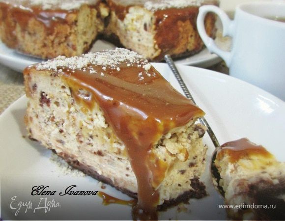 Сникерс-чизкейк Сникерс-чизкейк