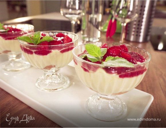 Тирамису с клубникой Тирамису с клубникой