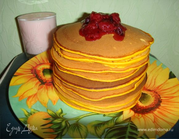 Тыквенные панкейки Тыквенные панкейки