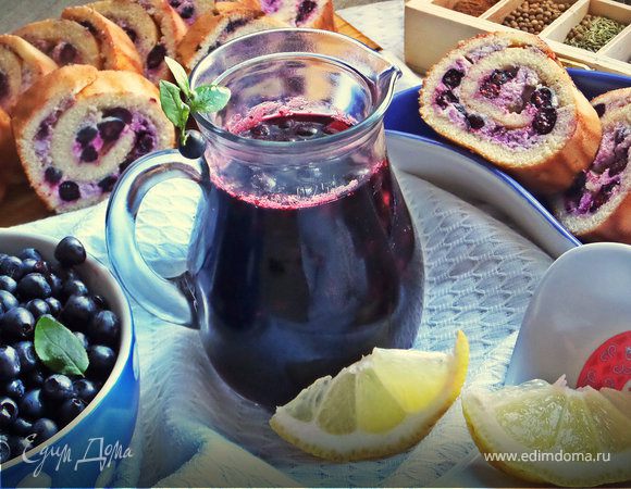 Чернично-яблочный напиток Чернично-яблочный напиток