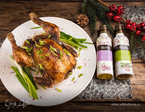 Новогодняя курица в глазури Новогодняя курица в глазури