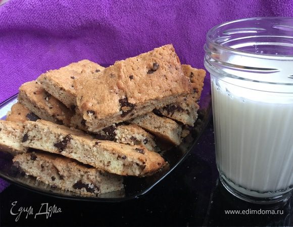 Печенье с шоколадной крошкой Печенье с шоколадной крошкой