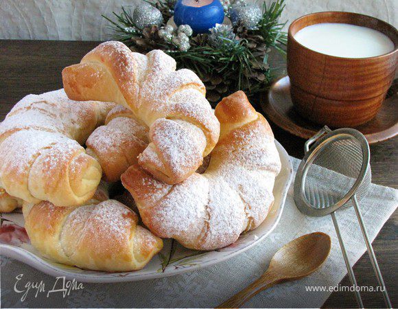 Молочные рогалики Молочные рогалики