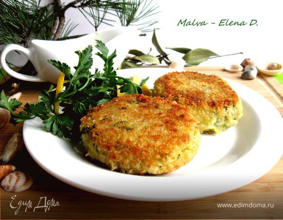 Рыбные котлеты с горчичным соусом от Мишеля Ломбарди