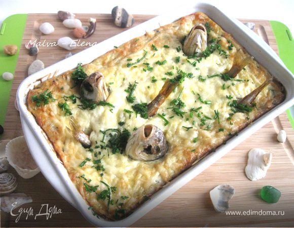 Запеканка «Рыба в пересохшем русле реки» Запеканка «Рыба в пересохшем русле реки»