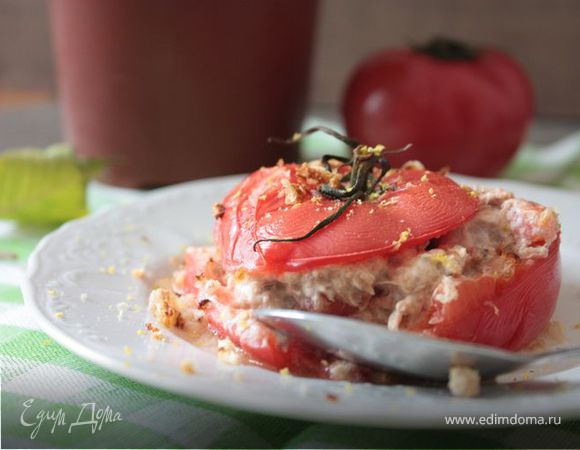 Томаты, фаршированные тунцом Томаты, фаршированные тунцом
