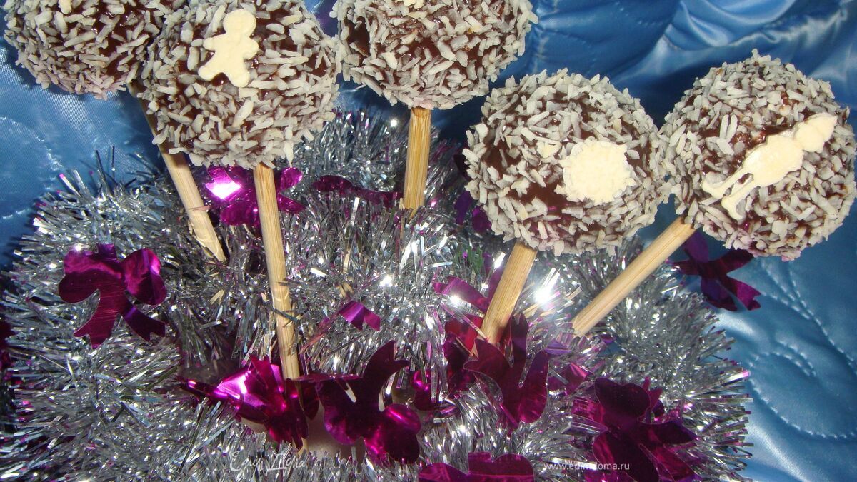 Кейк-попсы ванильные