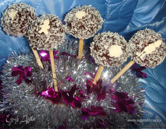 Кейк-попсы ванильные