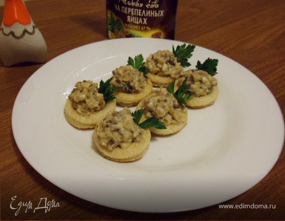 Волованы с грибами Волованы с грибами