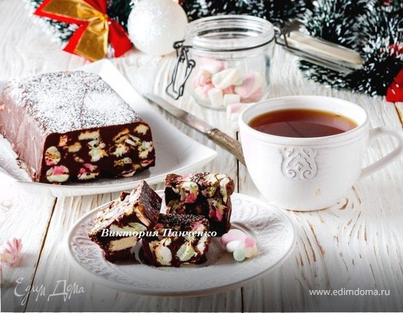 Шоколадный батончик с маршмеллоу