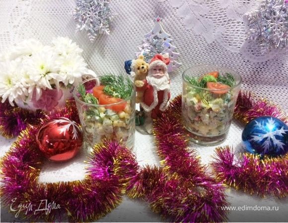 Освежающий легкий салат